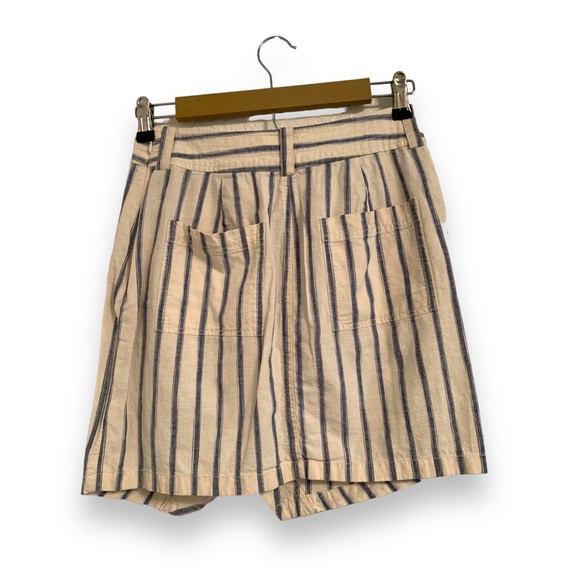 Madewell Layered Mini Skirt Linen Blend size 0 - Picture 3 of 5
